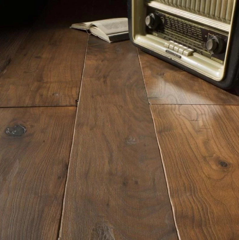 Инженерная доска Bassano Parquet Дуб Herringbone Классическая елочка Коллекция London line  500-700х90-120х14мм